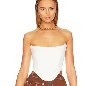 Revolve Bardot Marine Corset Bustier